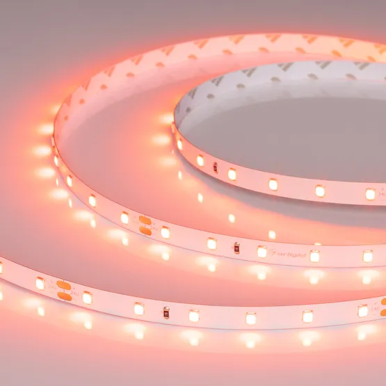 Фото #1 товара Светодиодная лента RT-A60-8mm 24V Carrot (4.8 W/m, IP20, 5m) (Arlight, -)