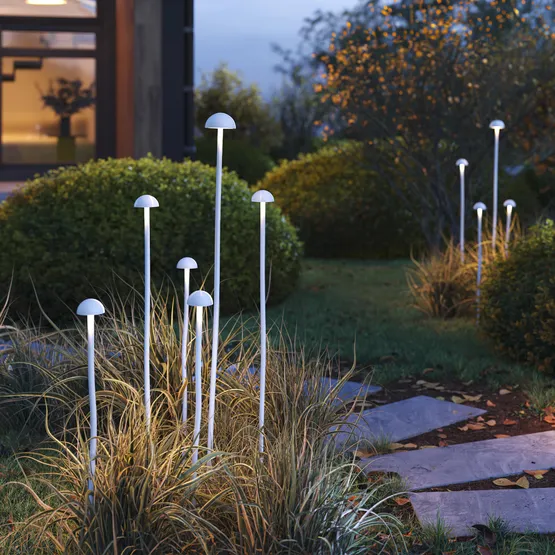 Фото #3 товара Светильник KT-ENOKI-BOLL-H1000-2W Warm3000 (WH, 100 deg, 24V) (Arlight, IP65 Металл, 3 года)