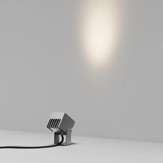 Фото #3 товара Светильник ALT-BLOCK-S65x65-5W Warm3000 (GR, 60 deg, 230V) (Arlight, IP66 Металл, 3 года)