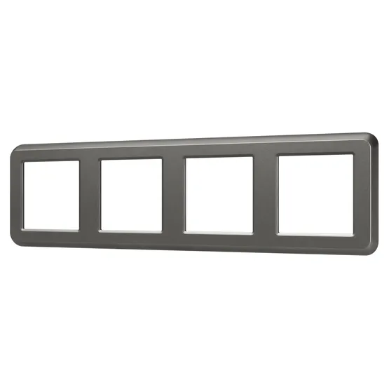 Фото #1 товара Рамка пластиковая FRM-VERSA-PL-4-GR (Arlight, -)