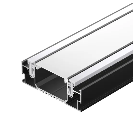 Фото #1 товара Профиль STRETCH-41-CEIL-CENTER-2000 BLACK (Arlight, Алюминий)