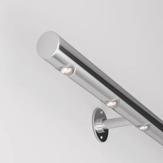 Фото #5 товара Светильник ALT-LODESTAR-HANDRAIL-R27-1.5W Warm3000 (SL, 70 deg, 12-24V) (Arlight, IP67 Металл, 3 года)