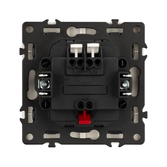 Фото #2 товара Механизм выключателя управления шторами SWT-NOBE-MKR2-SFPL-GD (230V, 10A) (Arlight, -)