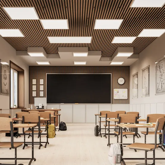 Фото #6 товара Панель IM-S300x1200-40W Warm3000 (WH, 120 deg, 230V) (Arlight, IP40 Металл, 3 года)