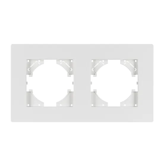 Фото #3 товара Рамка пластиковая FRM-PERIO-PL-2-WH (Arlight, -)