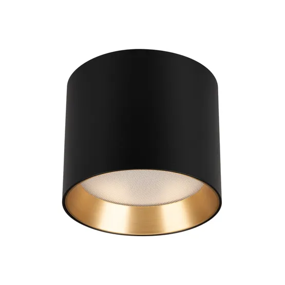 Фото #1 товара Светильник SP-BISCOTTO-R90-8W Warm3300-MIX (BK-GD, 80 deg, 230V) (Arlight, IP54 Металл, 5 лет)