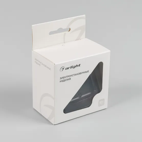 Фото #4 товара Механизм компьютерной розетки SCT-MPC1-PL-BK-V (RJ-45, CAT6) (Arlight, -)