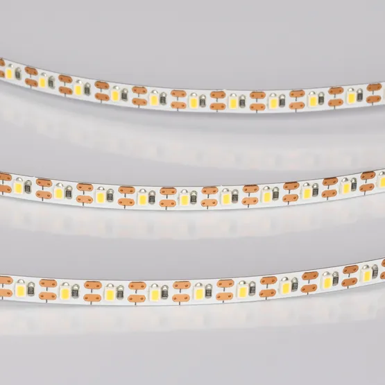 Фото #2 товара Светодиодная лента FC-M160-4mm 24V Warm2700-CX1 (10 W/m, IP20, 5m) (Arlight, резка 1 светодиод)