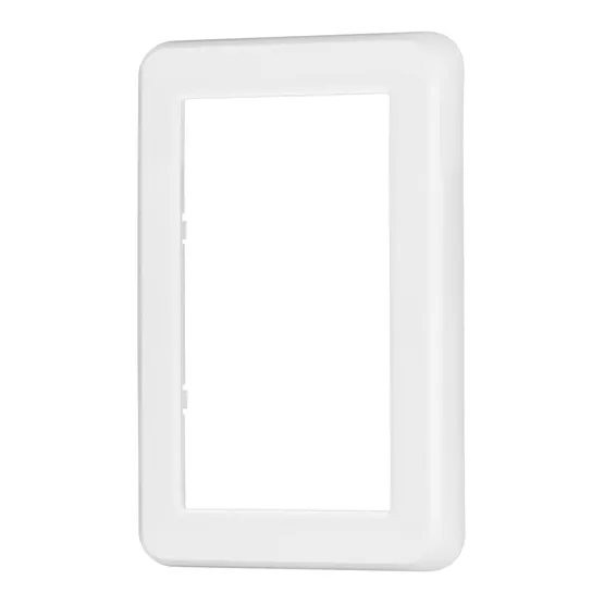 Фото #1 товара Рамка пластиковая FRM-VERSA-PL-D-WH (Arlight, -)