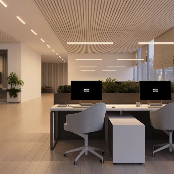 Фото #3 товара Светильник SP-LINE-3535-L1004-12W Day4000 (RAL9003, 120 deg, 230V) IP33 (Arlight, Металл)