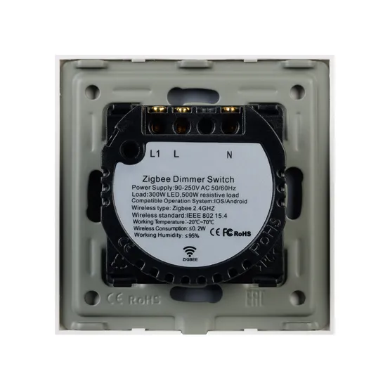 Фото #3 товара Светорегулятор сенсорный с Zigbee управлением SWT-OMALI-SD3-ZB-GD (250V, 500W) (Arlight, Стекло)