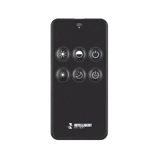 Фото #2 товара INTELLIGENT ARLIGHT Пульт SMART-801-22-1G-DIM Black (3V, 2.4G) (IARL, IP20 Пластик, 5 лет)