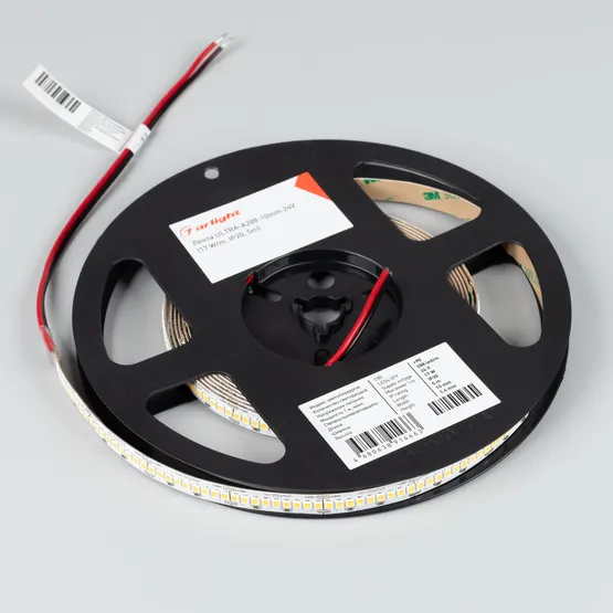 Фото #3 товара Светодиодная лента ULTRA-A288-10mm 24V Day4000 (17 W/m, IP20, 5m) (Arlight, высок.эфф.200 лм/Вт)