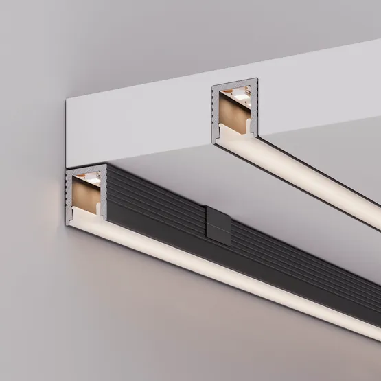 Фото #6 товара Профиль SL-MINI-8-2000 ANOD BLACK (Arlight, Алюминий)