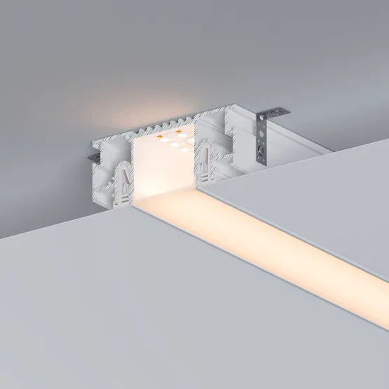 Фото #7 товара Профиль STRETCH-32-CEIL-CENTER-2000 WHITE (Arlight, Алюминий)