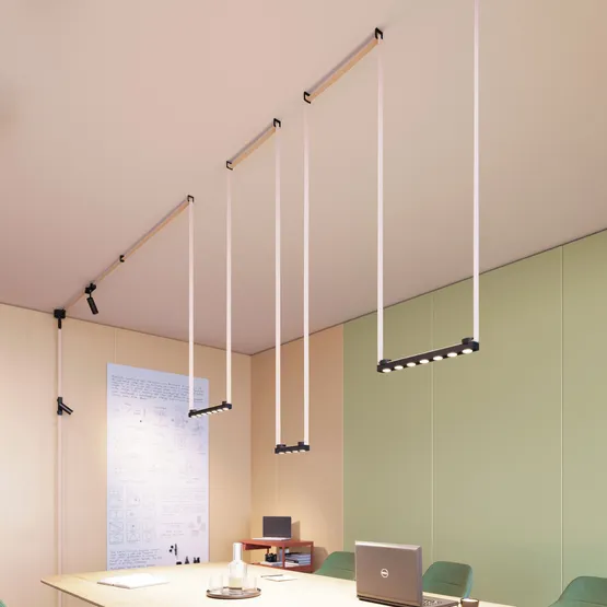 Фото #5 товара Светильник ART-INBELT-DOTS-L210-8W Day4000-MIX (BK, 33 deg, 48V, DALI) (Arlight, IP20 Металл, 3 года)