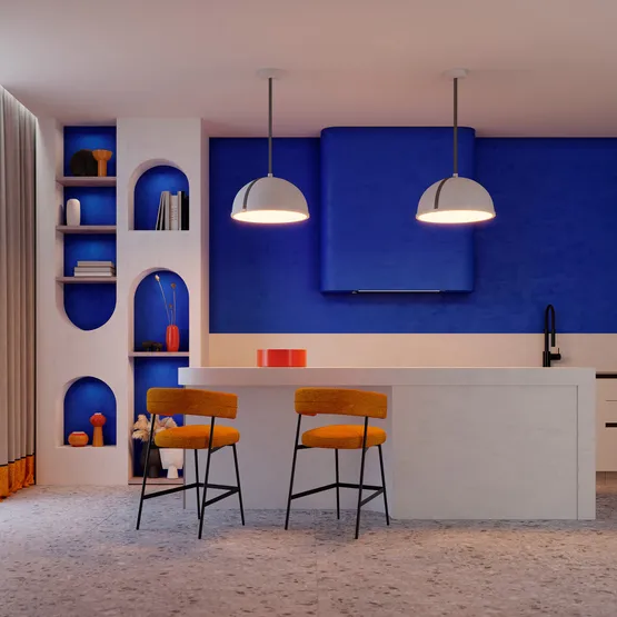 Фото #3 товара Светильник SP-STERI-ADEOLL-HANG-D500xH1500-30W Warm3000 (WH, 100deg, 230V) (Arlight, Металл)