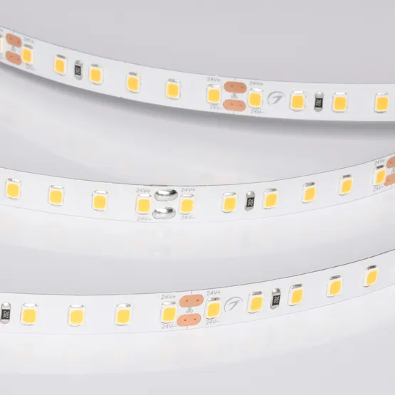 Фото #3 товара Светодиодная лента UL-A120-8mm 24V Warm2700 (2 W/m, IP20, 5m) (Arlight, Открытый)