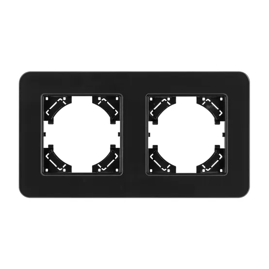 Фото #2 товара Рамка стеклянная FRM-OMALI-SFGS-2-BK (Arlight, -)