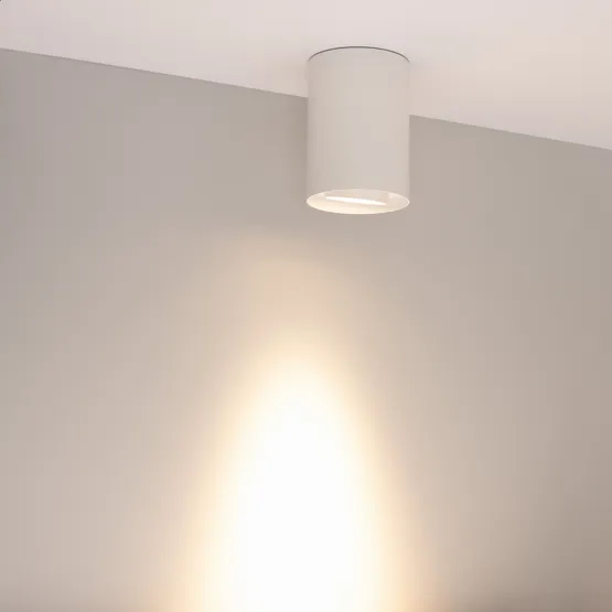 Фото #2 товара Светильник SP-FOCUS-R86-10W Warm3000 (WH, 24 deg, 230V) (Arlight, IP54 Металл, 5 лет)