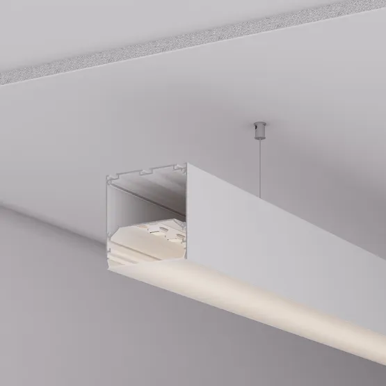 Фото #5 товара Профиль LINE-M-7575-2000 WHITE (Arlight, Алюминий)