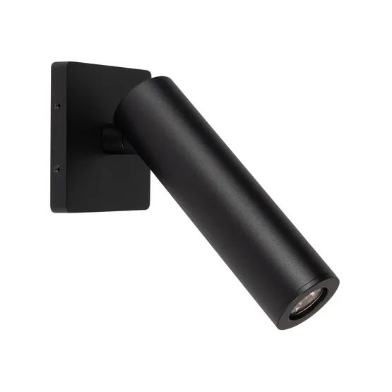 Фото #1 товара Светильник SP-READER-NB-S60x60-3W Warm2700 (BK, 20 deg, 230V) (Arlight, IP20 Металл, 3 года)