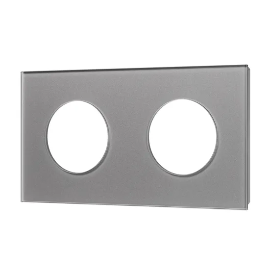 Фото #1 товара Рамка стеклянная FRM-GLARE-GC-2-GR (Arlight, -)