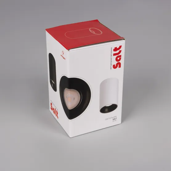 Фото #5 товара Светильник SP-SALT-R95-20W Warm3000 (BK, 40 deg, 230V) (Arlight, IP54 Металл, 5 лет)