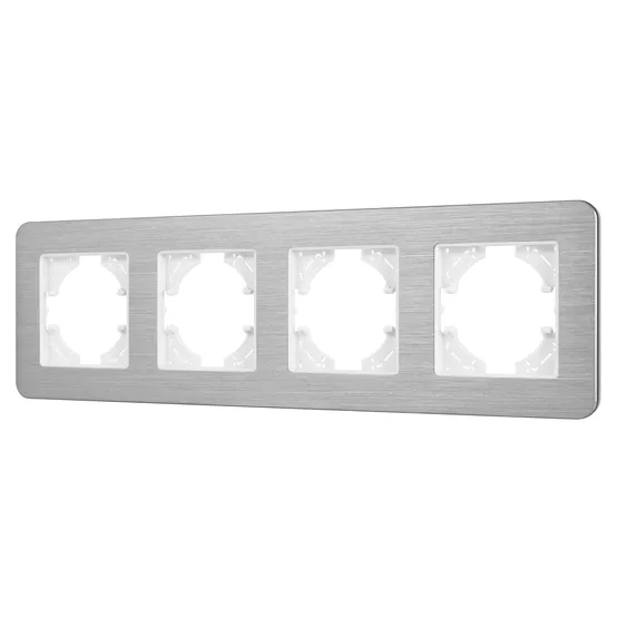 Фото #1 товара Рамка алюминиевая FRM-AKIRY-AL-4-SR (Arlight, -)