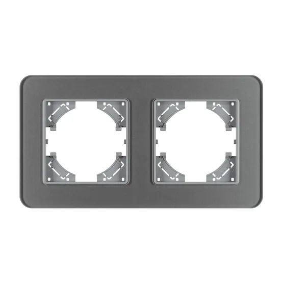 Фото #2 товара Рамка стеклянная FRM-OMALI-SFGS-2-GR (Arlight, -)