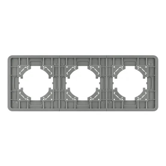 Фото #2 товара Рамка стеклянная FRM-OMALI-SFGS-3-GR (Arlight, -)