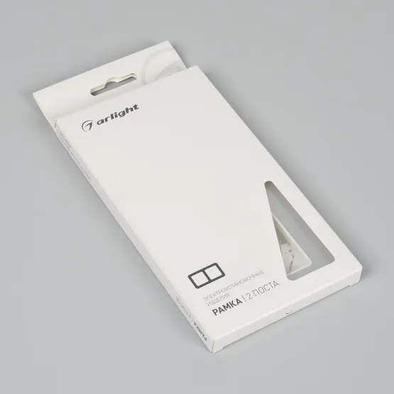 Фото #4 товара Рамка алюминиевая FRM-AKIRY-AL-2-SR (Arlight, -)