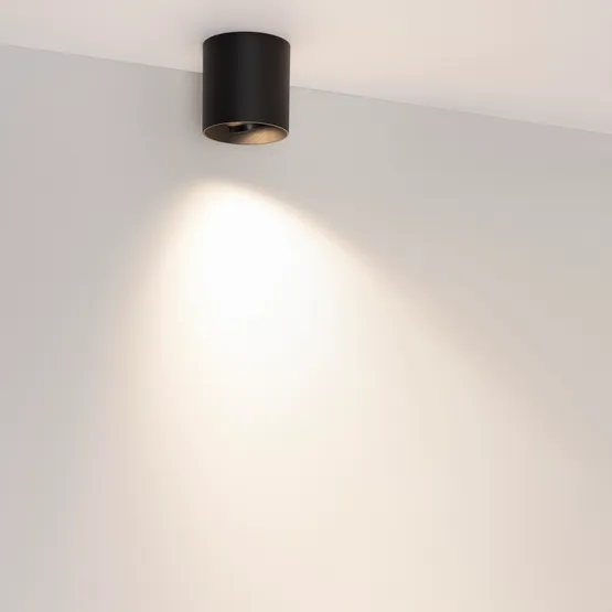 Фото #3 товара Светильник SP-ACENTO-R95-10W Day4000 (BK, 20-45 deg, 230V) (Arlight, IP20 Металл, 5 лет)