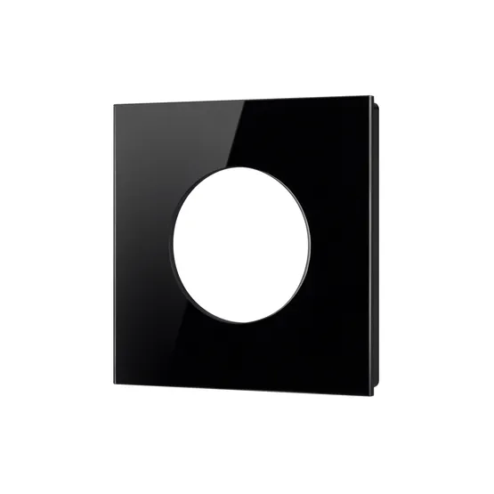 Фото #1 товара Рамка стеклянная FRM-GLARE-GC-1-BK (Arlight, -)