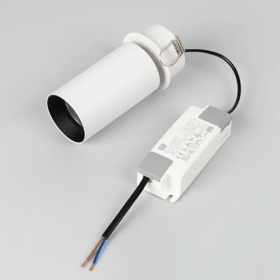 Фото #2 товара Светильник SP-GABI-BUILT-FLAP-R50-9W Day4000 (WH, 36 deg, 230V) (Arlight, IP40 Металл, 5 лет)