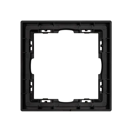 Фото #2 товара Рамка пластиковая FRM-NOBE-SFPL-1-BK (Arlight, -)
