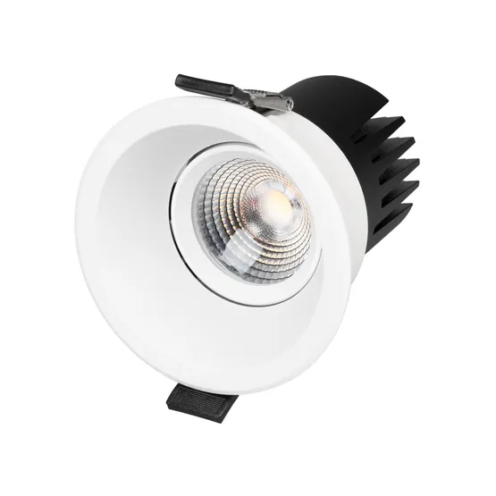 Фото #1 товара Светильник MS-FLOW-BUILT-R85-12W Warm3000 (WH, 15 deg, 230V) (Arlight, IP20 Металл, 5 лет)