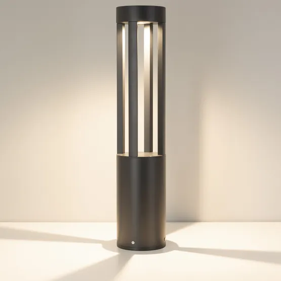 Фото #4 товара Светильник LGD-CASTELLO-BOLL-H1200-20W Warm3500-MIX (GR, 80 deg, 230V) (Arlight, IP65 Металл, 5 лет)