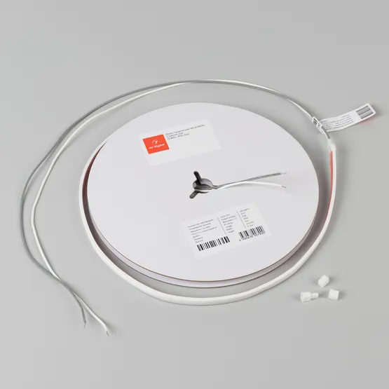 Фото #3 товара Светодиодная лента герметичная VELA-M240-2.5x6mm 24V Warm2700 (5 W/m, IP65, 5m) (Arlight, узкая)