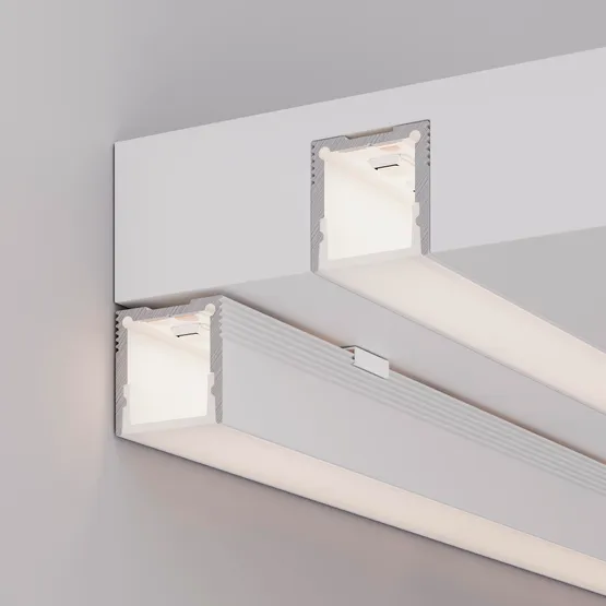 Фото #5 товара Профиль SL-SLIM20-H20-2000 WHITE (Arlight, Алюминий)