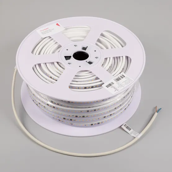 Фото #3 товара Светодиодная лента герметичная ARL-PV-A120-15mm 230V White6000 (15 W/m, IP65, 50m) (Arlight, -)
