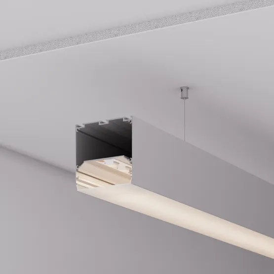 Фото #5 товара Профиль LINE-M-7575-2000 ANOD (Arlight, Алюминий)