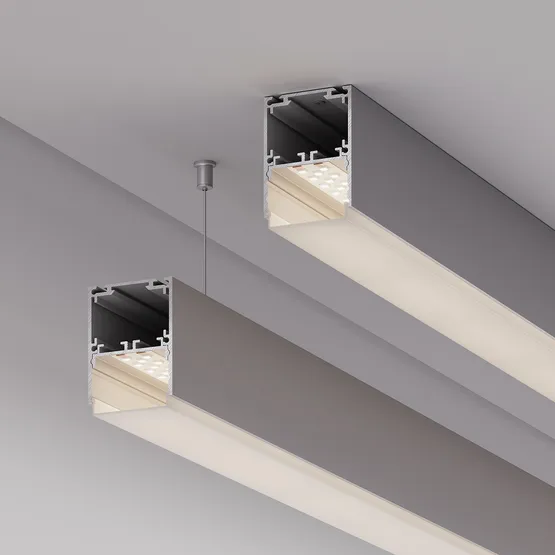 Фото #9 товара Профиль SL-LINE-4050-3L-2000 ANOD (Arlight, Алюминий)