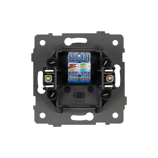 Фото #2 товара Механизм компьютерной розетки SCT-MPC1-PL-WH-V (RJ-45, CAT6) (Arlight, -)