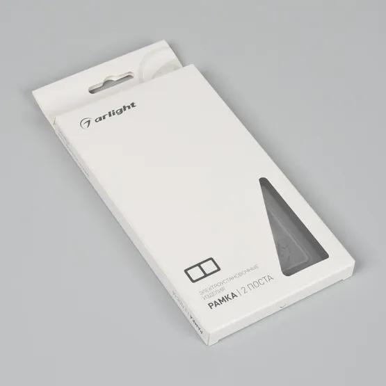 Фото #4 товара Рамка стеклянная FRM-OMALI-GS-2-GR (Arlight, -)