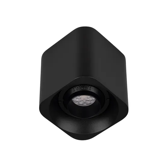 Фото #1 товара Светильник SP-ACENTO-S95x95-10W Day4000 (BK, 20-45 deg, 230V) (Arlight, IP20 Металл, 5 лет)