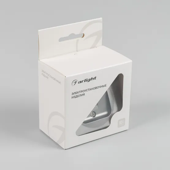 Фото #4 товара Механизм компьютерной розетки SCT-MPC1-PL-GR-V (RJ-45, CAT6) (Arlight, -)