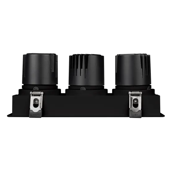Фото #6 товара Светильник MS-FLOW-BUILT-S230x85-3x12W Day4000 (BK, 55 deg, 230V) (Arlight, IP20 Металл, 5 лет)