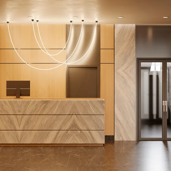 Фото #3 товара Светильник SP-TROPIC-SURFACE-R18-L5000-58W Day4000 (BK, 360 deg, 230V) (Arlight, IP20 Пластик, 3 года)