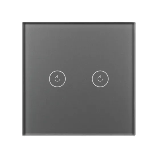 Фото #2 товара Выключатель сенсорный SWT-OMALI-S02-ZB-GR (250V, 10A, Zigbee) (Arlight, Стекло)